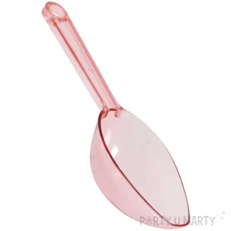 lyzka do slodyczy classic rozowa pastelowa amscan 16 5 cm