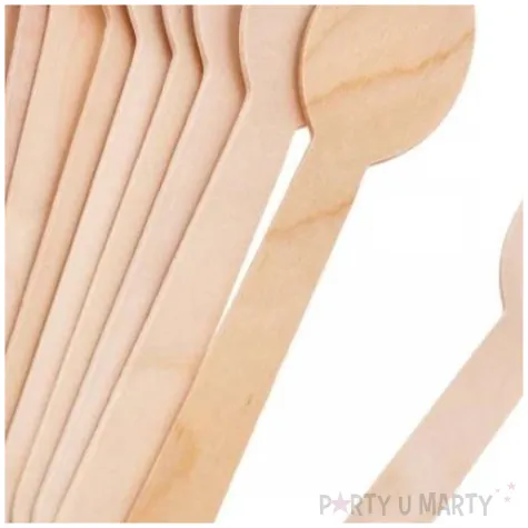 lyzki drewniane classic eko partycollection 50 szt