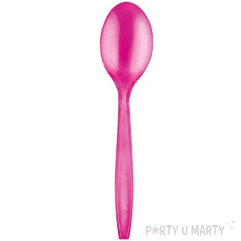 lyzki plastikowe classic goldplast fuksja 19 cm 10 szt