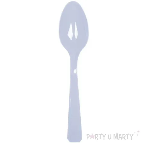 lyzki plastikowe niebieskie pastelowe 15 cm 20 szt