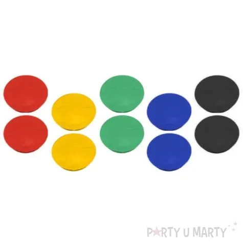 magnesy classic mix titanum 15 mm 10 szt