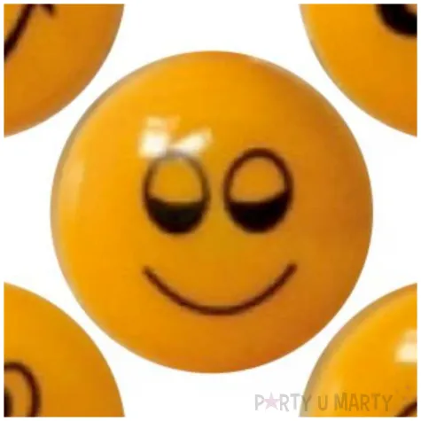 magnesy emoji usmiech pomaranczowe fun joy 29 mm 5 szt