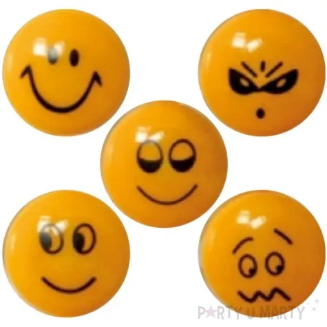 magnesy emoji usmiech pomaranczowe fun joy 29 mm 5 szt