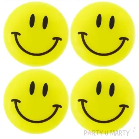 magnesy emoji usmiech zolte titanum 40 mm 4 szt