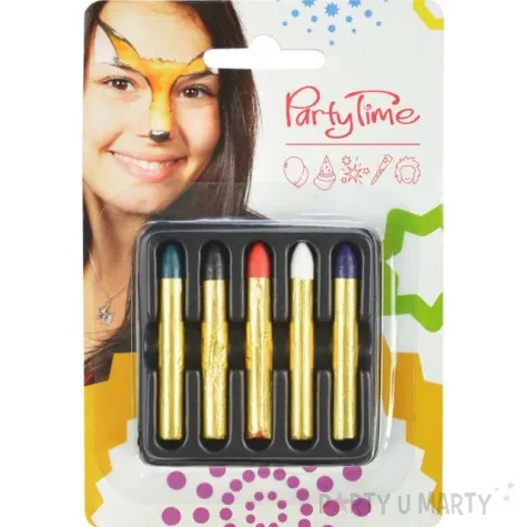 make up kredki do twarzy mix ciemne arpex 5 szt