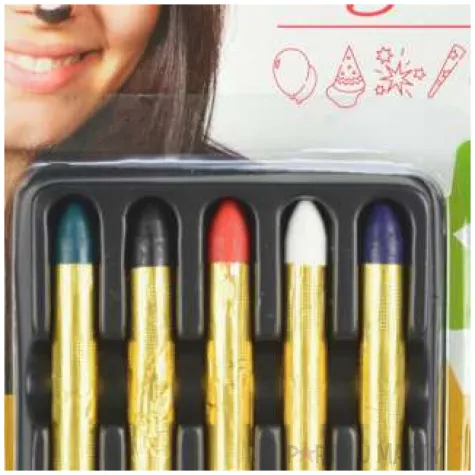 make up kredki do twarzy mix ciemne arpex 5 szt