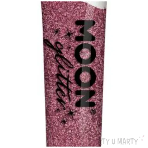 make up party blyszczyk brokat holo rozowy mooncreations 15ml