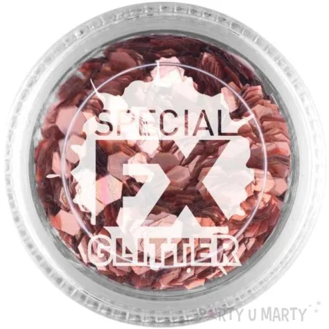 make up party brokat konfetti rozowo zloty smiffys 2 g