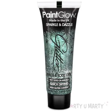 make up party brokat w zelu turkusowy paintglow 13 ml