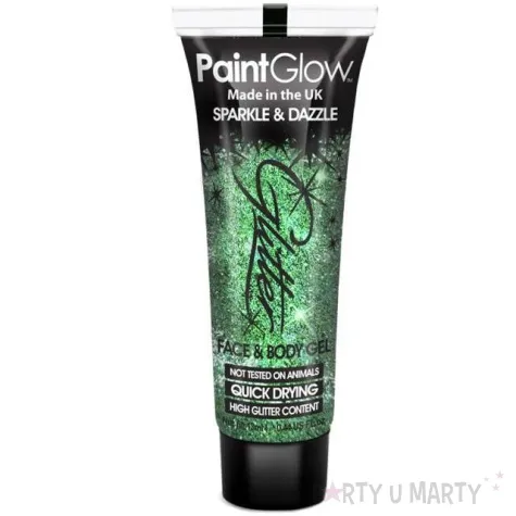 make up party brokat w zelu zielony paintglow 13 ml