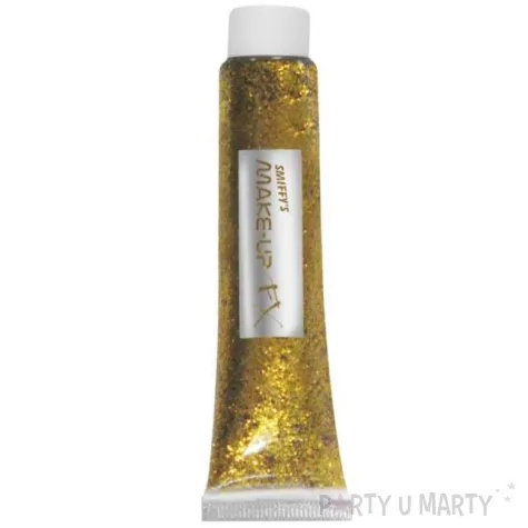 make up party brokatowy zel zloty smiffys 20 ml