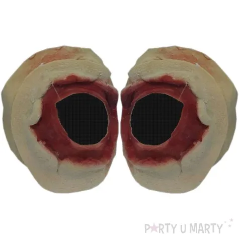 make up party charakteryzacja blizn zakrwawione oczy guirca