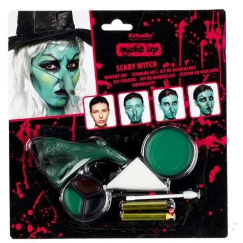 make up party czarownica z dlugim nosem amscan zestaw