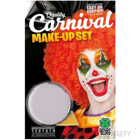 make up party farba do makijazu z gabeczka biala carnival toys 10 g