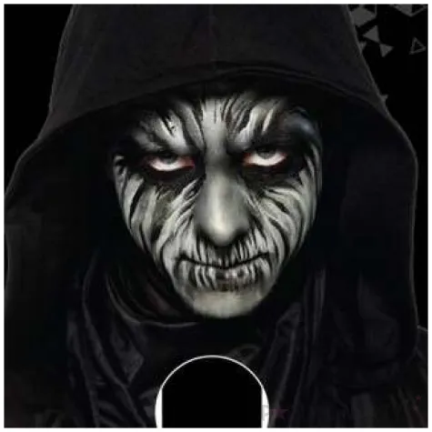 make up party farbka do twarzy mroczna czarna amscan 28 ml