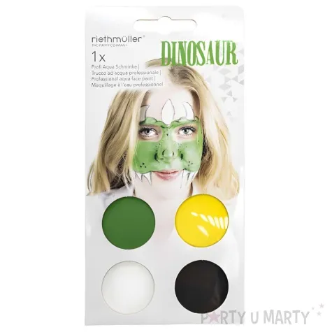make up party farbki do twarzy dinozaur amscan