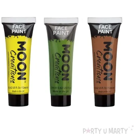 make up party farbki do twarzy dzungla mix smiffys 3 szt