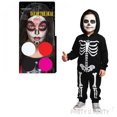 make up party farbki do twarzy meksykanskie mix amscan 4 kolory