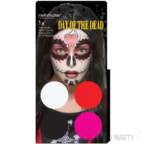 make up party farbki do twarzy meksykanskie mix amscan 4 kolory