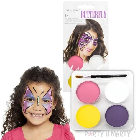 make up party farbki do twarzy motylek amscan