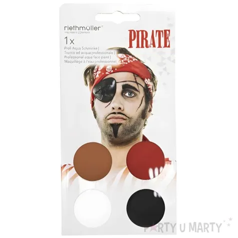 make up party farbki do twarzy pirat amscan