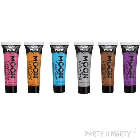 make up party farbki do twarzy safari mix smiffys 6 szt