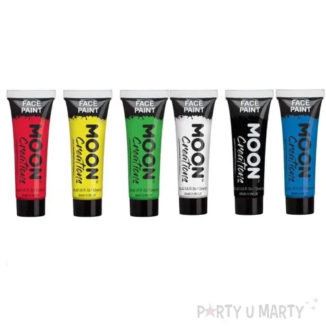 make up party farbki do twarzy spider mix smiffys 6 szt