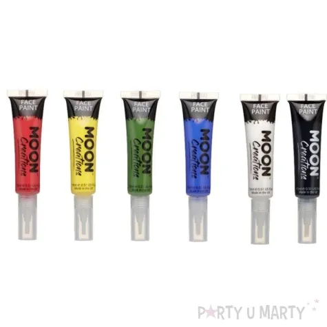 make up party farbki do twarzy z aplikatorem mix smiffys 6 szt