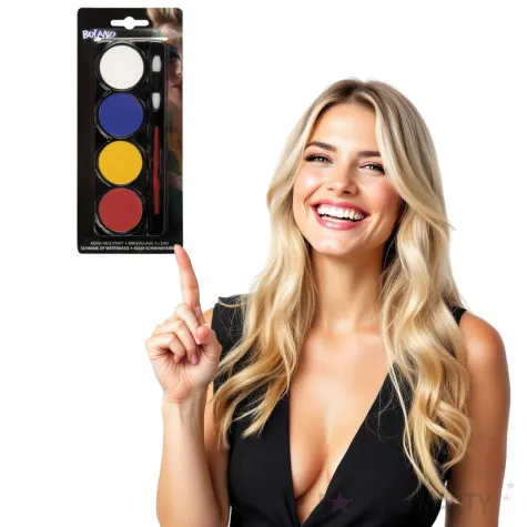 make up party farbki klaun boland