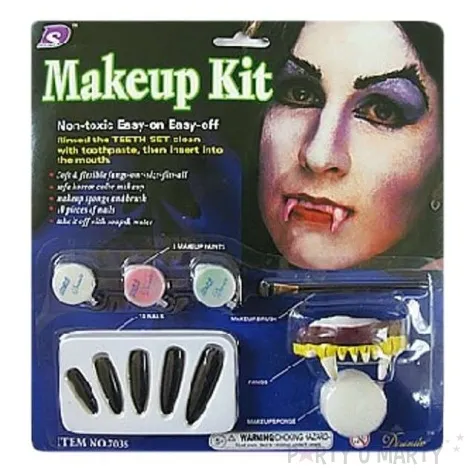 make up party farbki zeby i tipsy wampirzycy