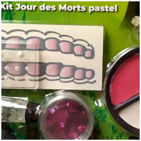 make up party halloween dia de muertos smiffys zestaw