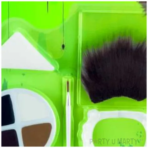 make up party halloween ryczacy tygrys smiffys zestaw