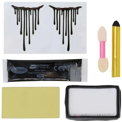 make up party halloween upiorna zakonnica guirca