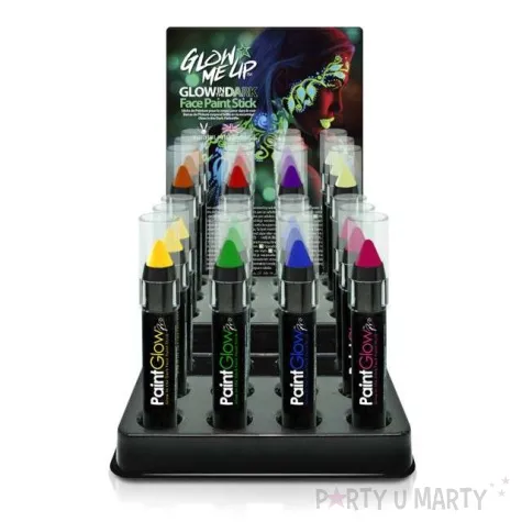 make up party kredka do makijazu swiecaca pro fioletowa paintglow 3 5 g