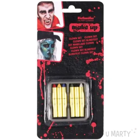 make up party kredki do makijazu amscan 6 szt