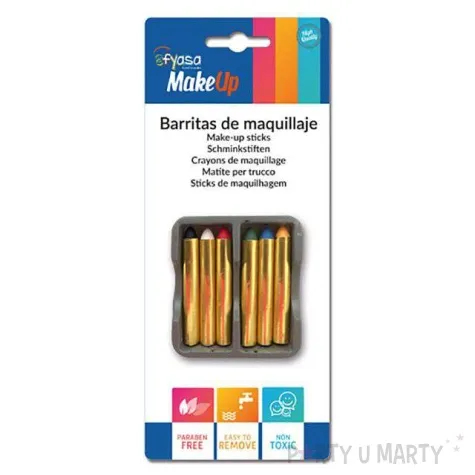 make up party kredki do makijazu mix fyasa zestaw