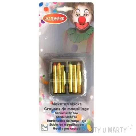 make up party kredki do twarzy 6 x 1 6 g