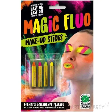make up party kredki fluo carnival toys
