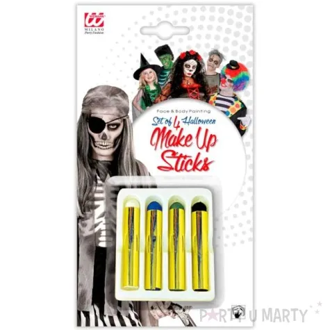 make up party kredki kolorowe widmann 4 szt