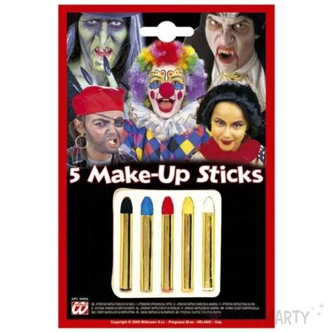 make up party kredki kolorowe widmann 5 szt