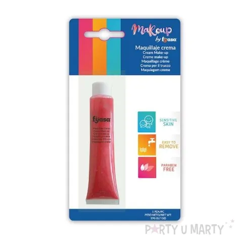 make up party krem do makijazu czerwony fyasa 19 g