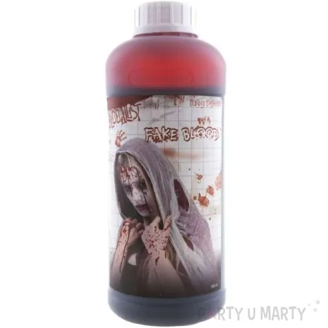 make up party krew czerwona funnyfashion 1000 ml