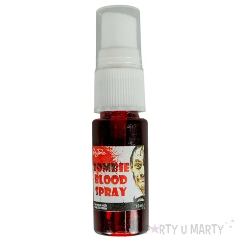 make up party krew sztuczna spray czerwony arpex 15 ml