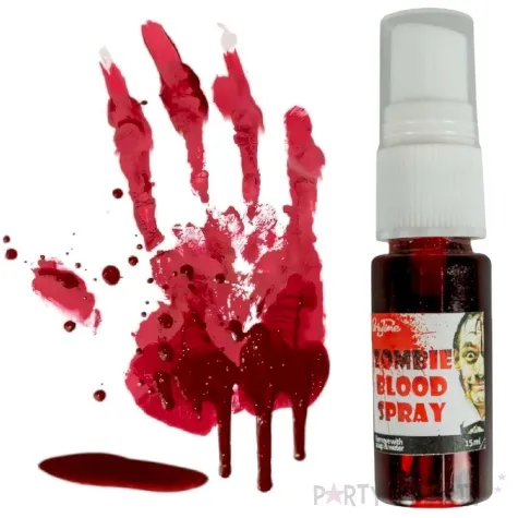 make up party krew sztuczna spray czerwony arpex 15 ml