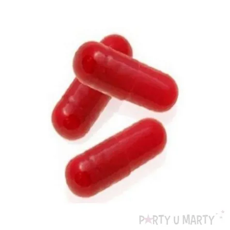 make up party krew w kapsulkach czerwona funny fashion 3 szt