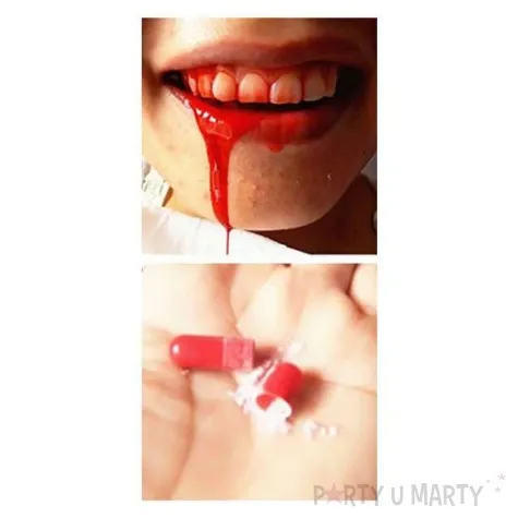 make up party krew w kapsulkach czerwona funny fashion 3 szt