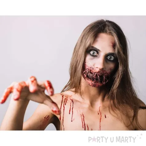 make up party krew w sprayu czerwona smiffys 28 ml