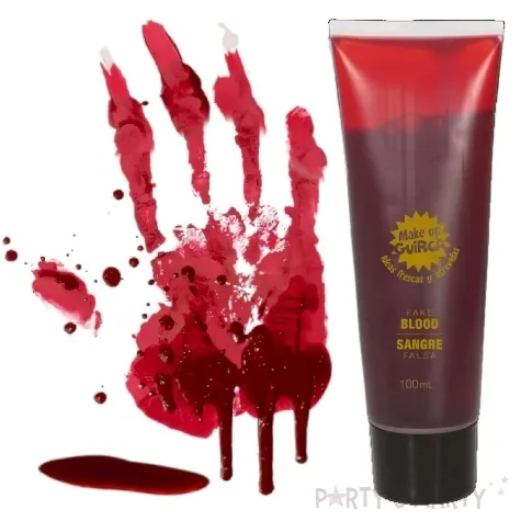 make up party krew w tubce czerwona guirca 100 ml