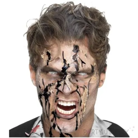 make up party krew zombie czarna smiffys 473 ml
