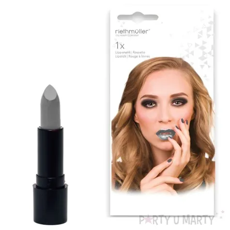 make up party pomadka glamour srebrny amscan